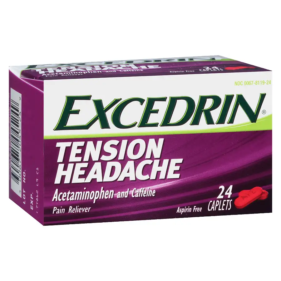 Excedrin Tension Headache, 24 Caplets. - Bestdeal-shop.com ...