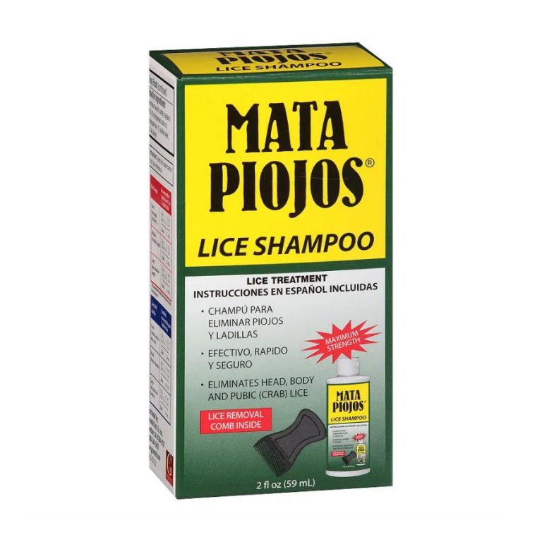 MATA PIOJOS Lice Shampoo, Tratamiento, Fl. Oz. 2 (59ml)