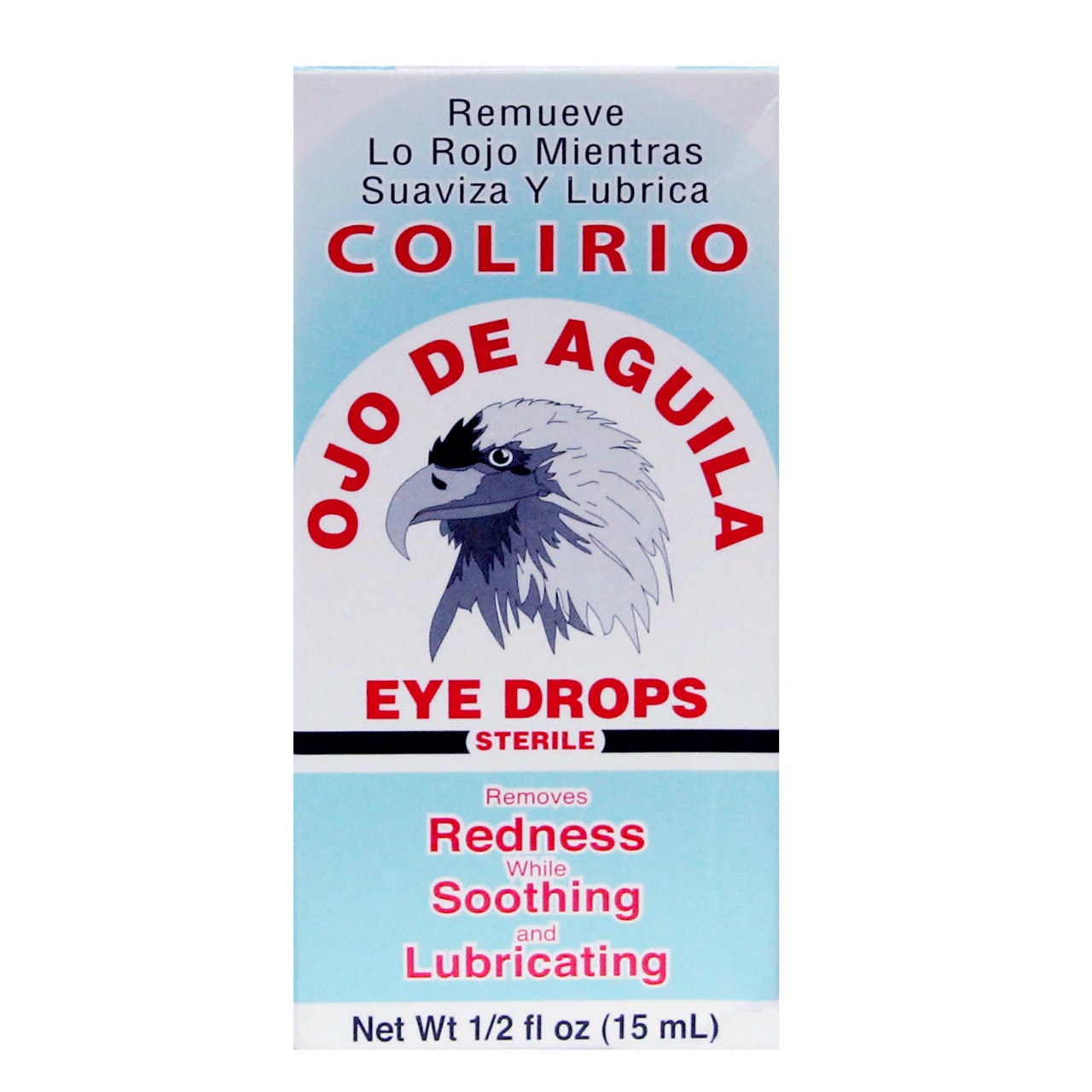 Colirio Ojo de Aguila, Eye Drops, Sterile, Net. Wt. 1/2 Fl. Oz. (15ml) –  