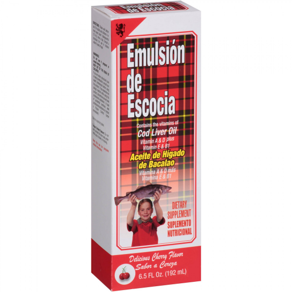 emulsion de escocia in english
