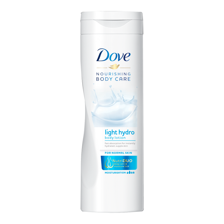 Dove Nourishing Body Care, Light Hydro, Body Lotion, Cont. Net. 400ml